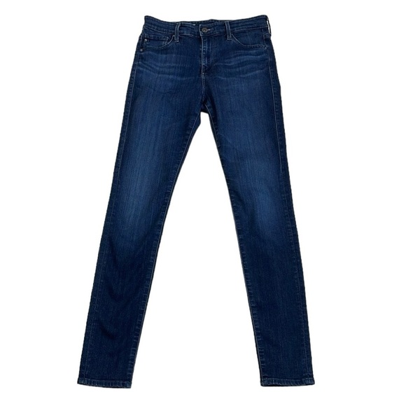 Adriano Goldschmied Jeans Women's 27 Blue The Farrah Skinny High Rise Denim - Picture 1 of 13